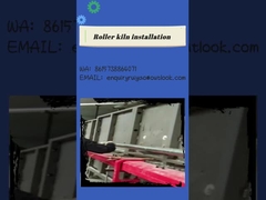 Pemasangan tungku bergulir