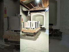 Penempatan Keramik Selama Pembakaran Oven Shuttle