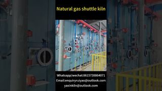 Kiln antar-jemput gas alam #kilnmanufacturer #tunnelkiln #brickfactory#ceramics #gaskiln